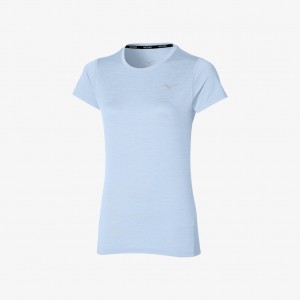 Mizuno IMPULSE TEE Lyse Blå | NO_MZN10813