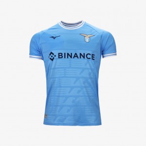 Mizuno SS LAZIO 2022/23 HOME JERSEY Blå | NO_MZN48874